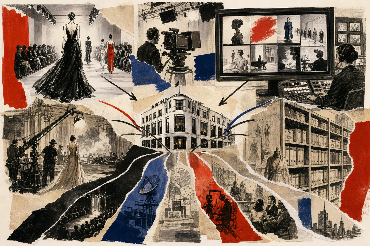 A fashion house connects runway, studio, screen, archive and cultural programming.