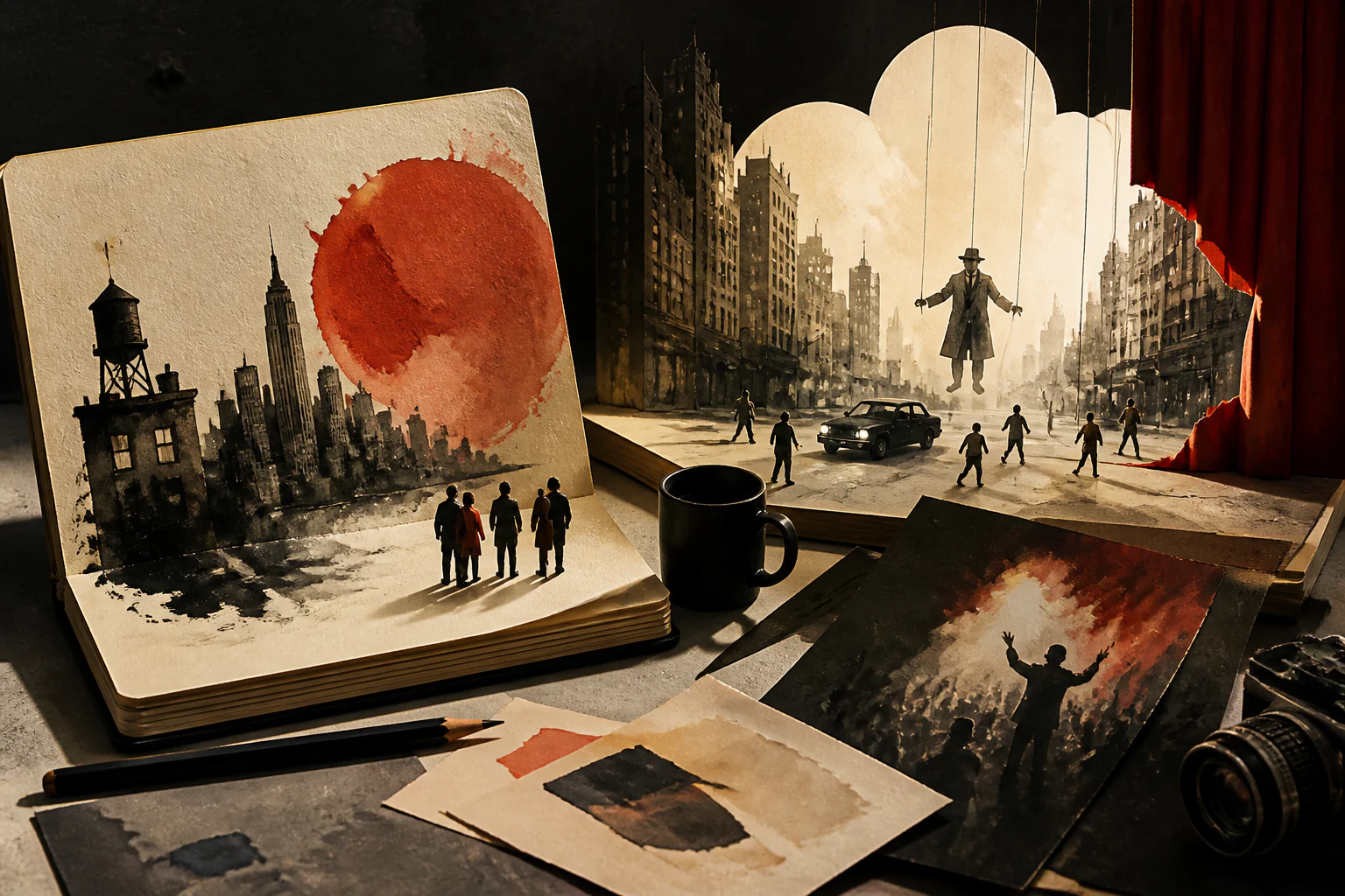 Droga5 — a unique editorial AI illustration visualizing the article's subject.