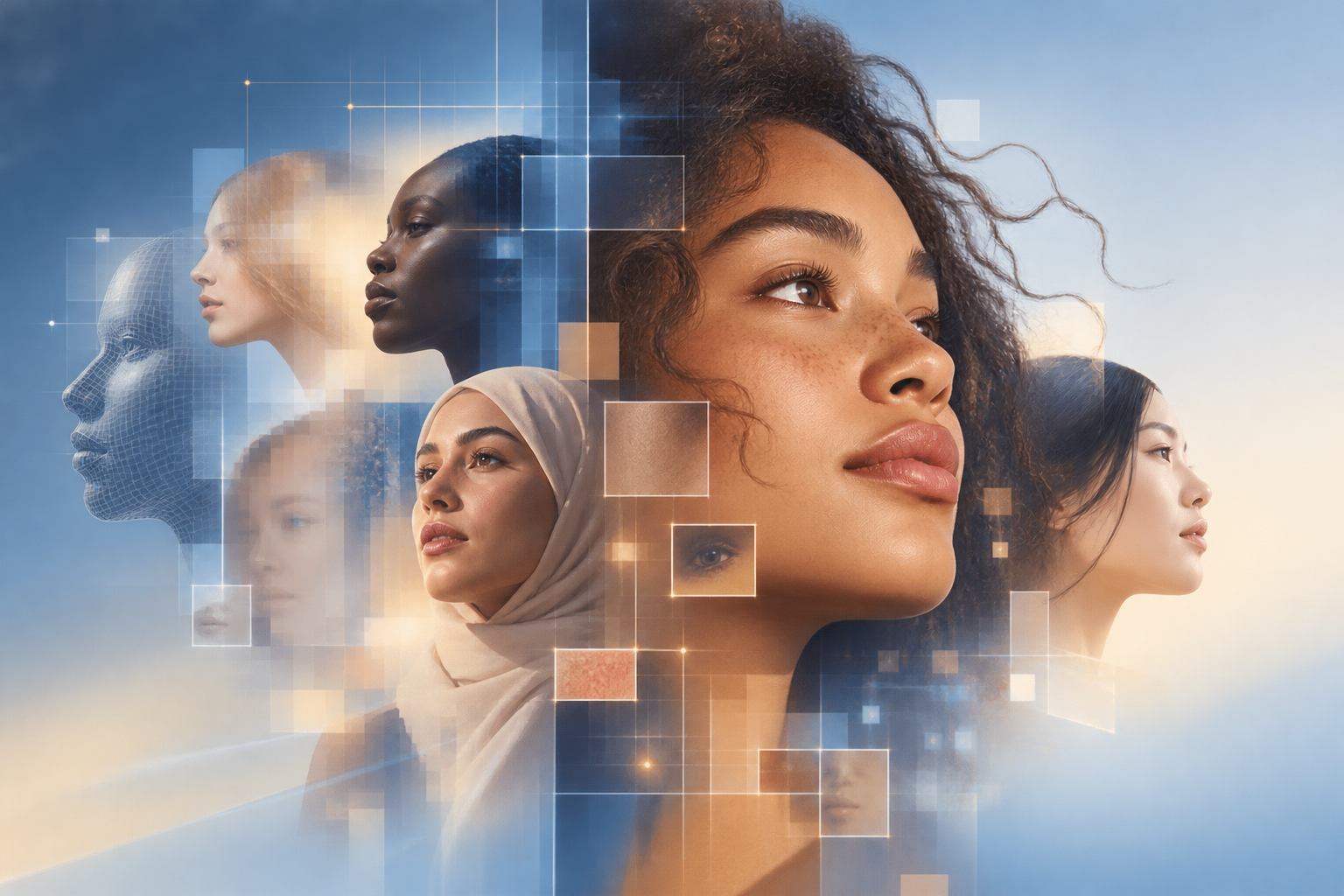 Dove «The Code»: когда запрет на ИИ становится производственным правилом — оригинальная редакционная AI-иллюстрация о производственном механизме материала.