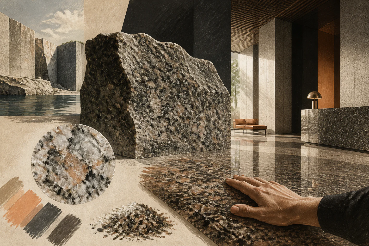 Granite — a unique editorial AI illustration visualizing the article's subject.