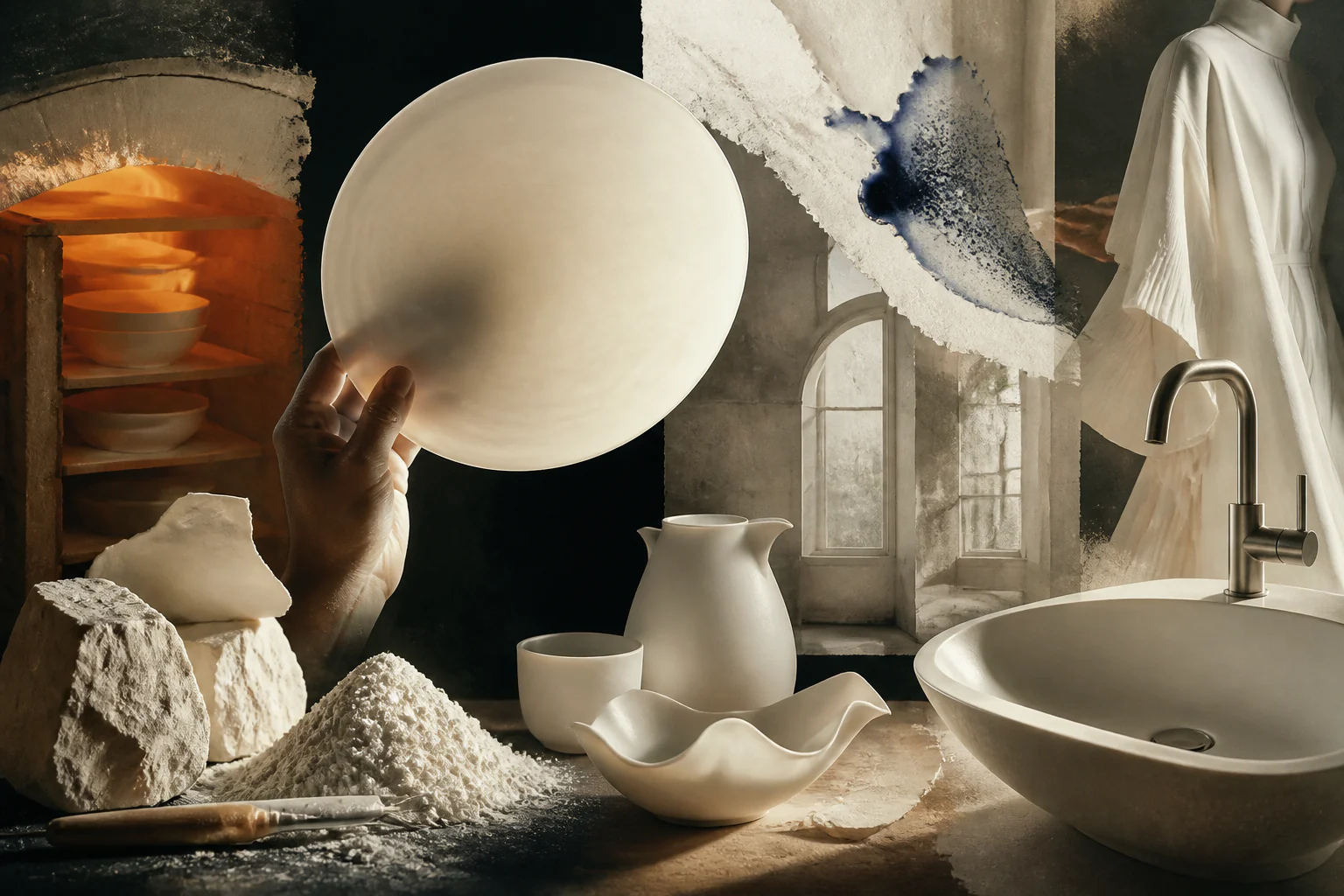 Porcelain — a unique editorial AI illustration visualizing the article's subject.