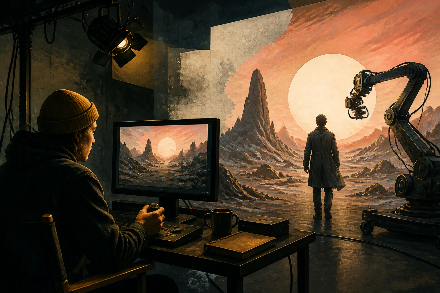 Real-time engines — a unique editorial AI illustration visualizing the article's subject.