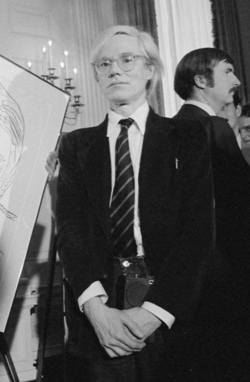 Portrait of Andy Warhol