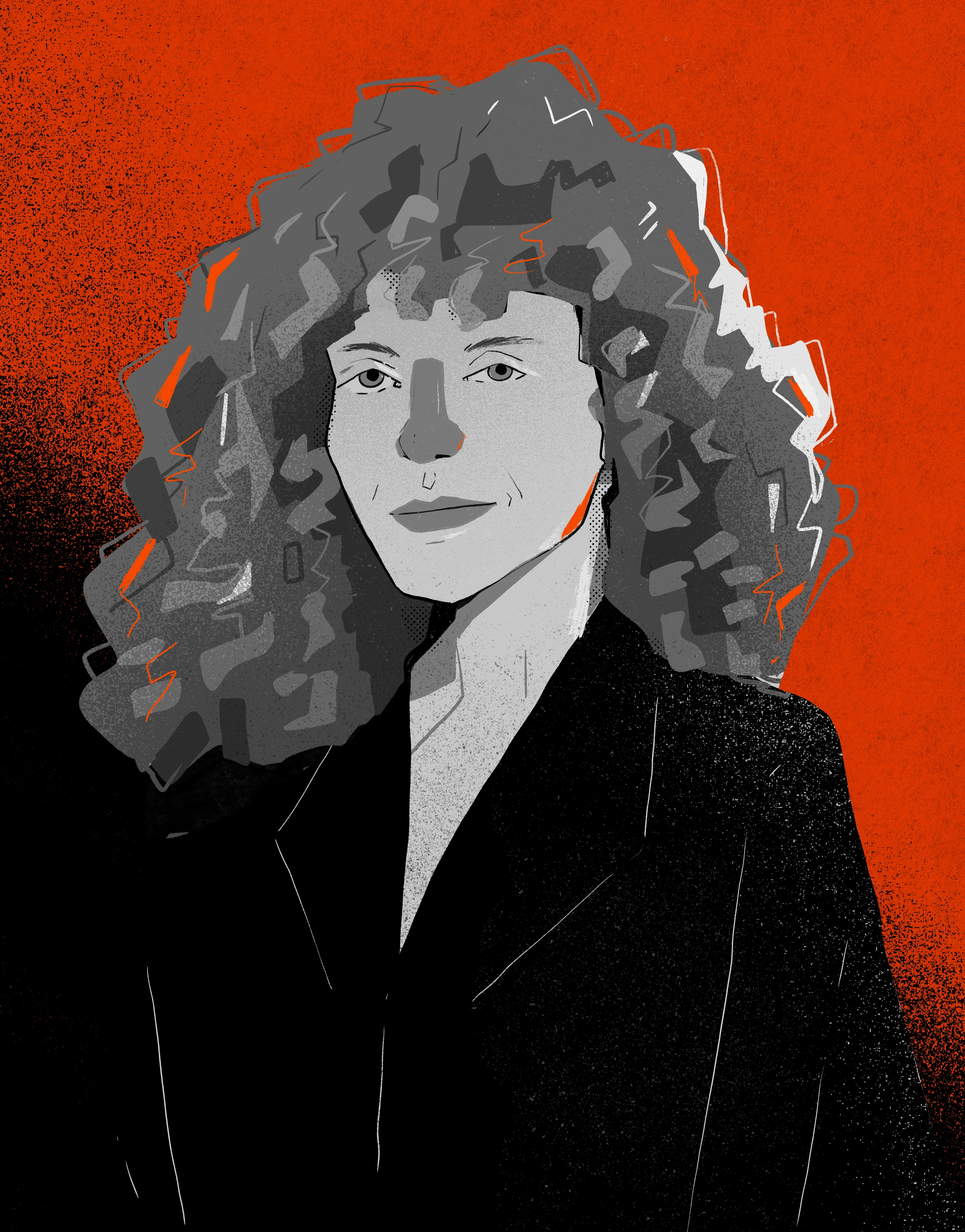 Portrait of Barbara Kruger