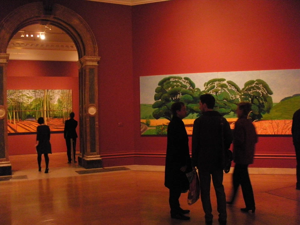 Portrait of David Hockney