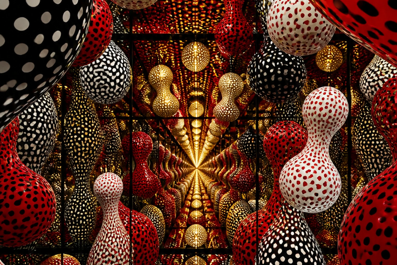 Editorial illustration: Yayoi Kusama